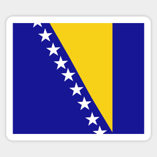 Flag Bosnien und Herzegowina Sticker